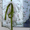 Window Kitchen Bathroom Lifting Roll Up Rome Curtain Screen Embroidered Ã±z Z