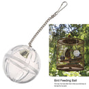Parrots Ball Feeder Hanging Cage Feeding Birds Bell Foraging Chain For Treat Gw