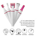 5in1 Waterproof Trimmer Female Wet Dry Shaver Epilator Rechargeable Hair Cli`US