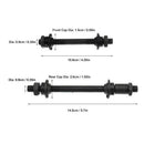 Bike Axle Quick Release Front Rear Bicycle Axle Wheel Hub Fit for Road Bike L8Y8