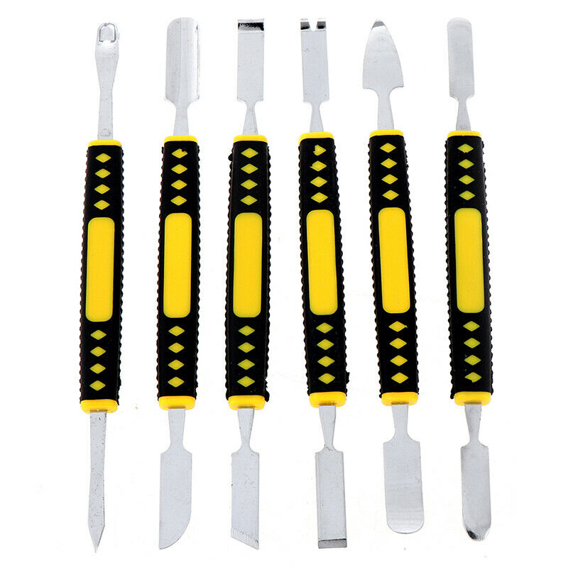 6pcs/set Dual Ends Metal Spudger Hand Tool Set for Mobile Phone Repair ToME