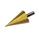 Step Drilling Titanium Coated Cone Bit Holes Cutter Power Tool HSS 4-42mm
