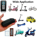 Motorcycle Bike Wireless Remote Control Vibration Alarm Security Anti-Theft S1Y2