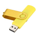 USB Mini Memory Stick 8GB USB 2.0 Memory Flash Drive OTG for Handy PC Yello