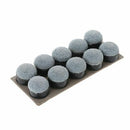 Screw-On Pool Cue Tips Cowhide Replacement Kits Spare Parts For Snooker 10X 13mm