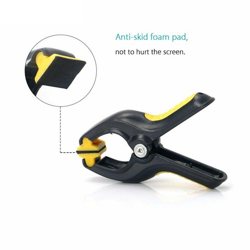 6Pcs 3.3Inch Plastic Clip Fixture Fastening Clamp For Mobile Phone Tablet G M9F3