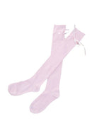 Women's Fashion Over The Knee Socks Thigh High Stocking Pink T8R2