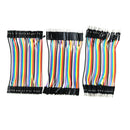 120pcs  Color Ribbon Line Breadboard Dupont Cable Jump 10cm Jumper Wire