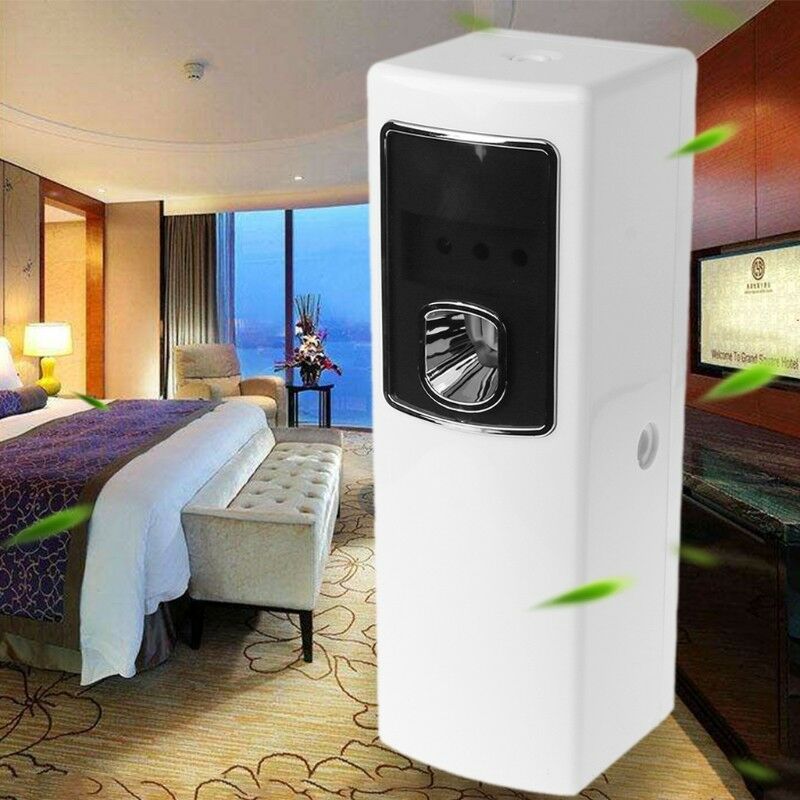 Automatic Perfume LED Light Sensor Aerosol Air Freshener Digital Spray Dispenser