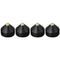 4Pcs CD Amplifier Shock Absorber Home Desk Suspension Base HIFI Foot Pad Speaker