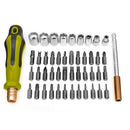 47pc Precision Security Screwdriver Extension Metric Hex Torx Socket Bits S