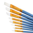 10x Wood Artist Oil Paint Brush Art Brushes Painting Watercolor Gouache Br EXW