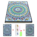 DIY Mandala Special Shaped Diamond Painting 50 Pages A5 Notebook Sketchbook