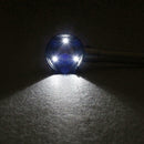 10X Optical Glass Lens Handheld LED Magnifying Glass Measuring Scale Magnifier