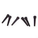 6xRosewood Bridge Pin with 4mm Golden Classical Style Dot Acoustic Guitar A