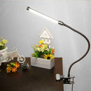 USB LED Clip Flexible Head Desk Lamp Bedside Read Light T6Z0