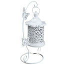 European Wrought Iron Hollow Candlestick Creative Butterfly Hook New Home D