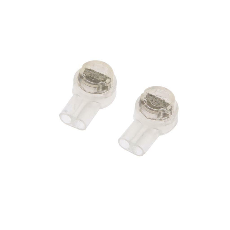 100Pcs Telephone Cable Line Joiner Clamp Block 2-Wire Jelly Crimp Connector