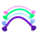 Portable Silicone Yoga Pull Rope Fitness Color Random Elastic Rope StretchBand &