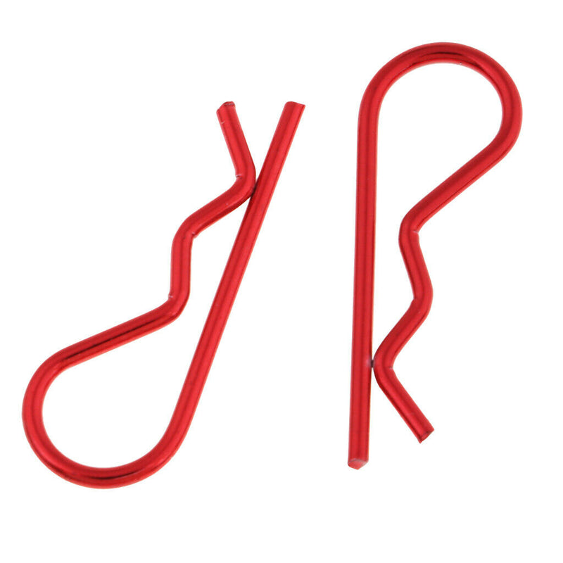 20pcs/set RC Car R-Pins fit 1/10 1/12 1/16 1/18 RC Car Truggy Accessory Red