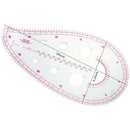 Sewing Ruler Set (4 Pcs) - Metric Ruler Set French Curve Pattern Grading Ru