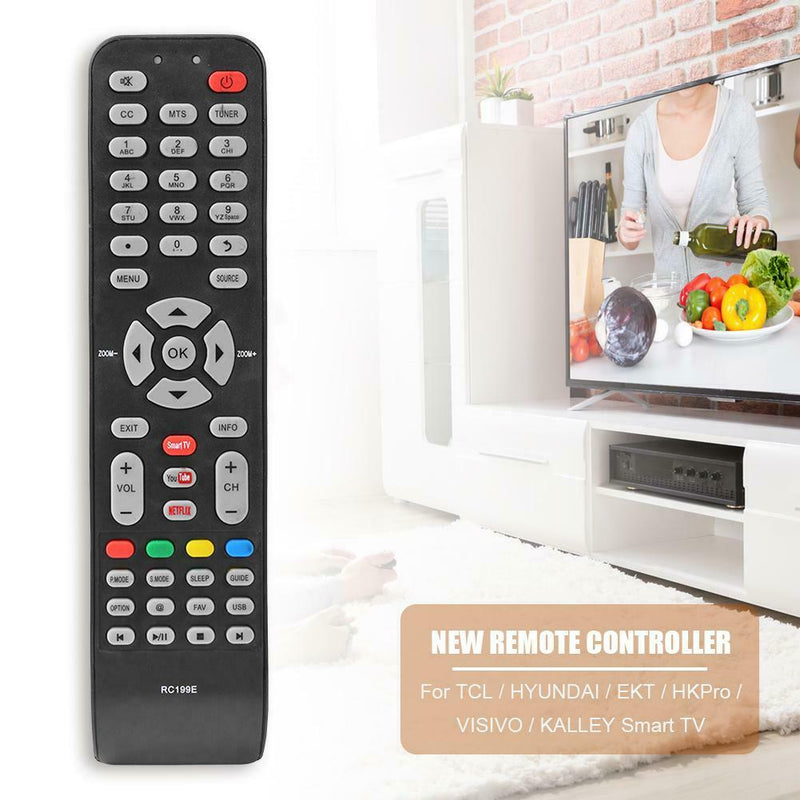 Smart TV Remote Control 06-519W49-C005X for TCL/HYUNDAI/EKT/HKPro/VISIVO