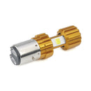 DC 12V H6 BA20D COB LED Motorcycle Motorbike Headlight Bulb Headlamp White