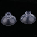 Set of 2, Transparent Shrimp Feeding Food Tray Feeder For Aquarium Fish Tank, 1x