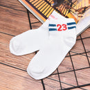 Women Number 23 Comfo rtable Cotton Sock Slippers Short Ankle Socks OZ