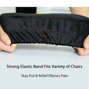 2 Pieces Set Ergonomic Memory Foam Chair Armrest Pad, Rest Comfy Rest Offic