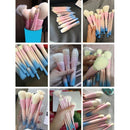 14Pcs Gradient Color Makeup Brushes Set Cosmetic Powder Foundation Eyeshado F9C5