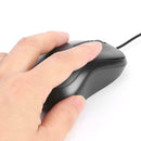 D6 Portable Wired USB Optical Gaming Mouse 3 Buttons 1200DPI Mice for Laptop  PC