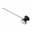 Stainless steel & felt Shaft Black Drum Pedal Bass Drum Beater Instrument A X5M5