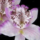 20pcs 8cm Light purple Artificial Silk Orchid Dendrobium Flower Heads Petals