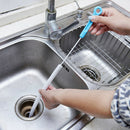 Kitchen sewer cleaning brush bendable bathroom sink pipeline cleaning to-JT  Bj
