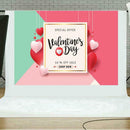 Valentine Photography Background Cloth Love Print Camera Photo Backdrops