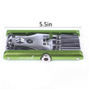 Bike Repair Tool Kit - 11-function Bike Multi Tool for Mountain Outdoor Biking