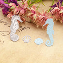 Seahorse Metal Cutting Dies Stencil Scrapbooking Paper Card Embossing LJ