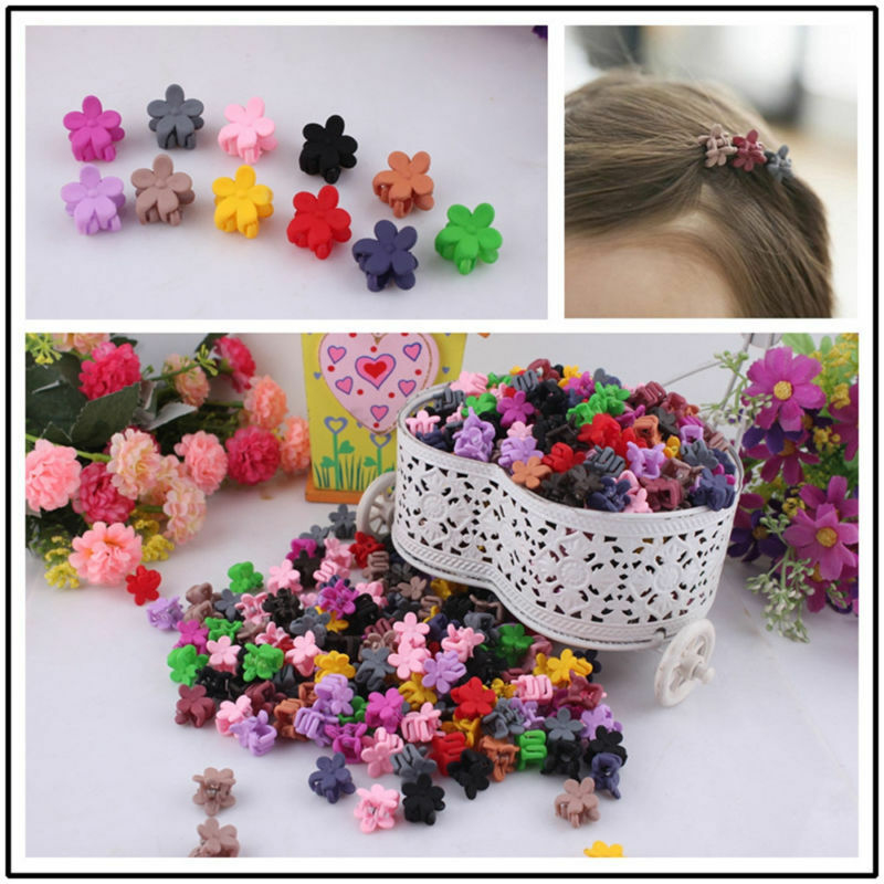 30PCS Baby Girl Plastic Cartoon Mini Hair Claw Kids Clip Clamp 2020 New Fashion