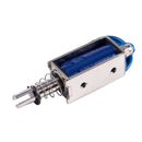 DC 12V 1A 10mm Stroke Push Pull Type Open Frame Solenoid Electromagnet