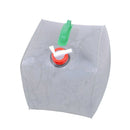 20L PVC Foldable Water Container Bags Outdoor Camping Water Carrier Bucket A