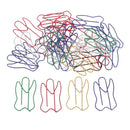 30 Pieces Creative Tooth Shaped Paper Clips School Office Stationery Student