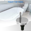 2pcs/set Top Fixed WC Toilet Seat Hinges Fittings Quick Release Hinge Screw