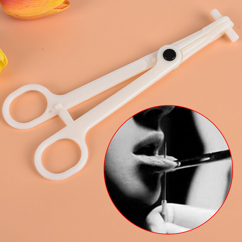 Ear Lip Navel Nose Tongue Septum Forcep Clamp Plier Tool For Body Pierc xiP` Gw