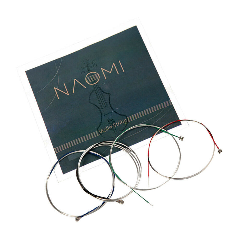 1 Set Of 4/4 3/4 Nickel String Violin Unique Gift For