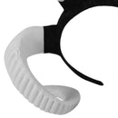 Simulation Horn Horn Headband Goat Black Horn Headdress Witch Ghost Hallowe