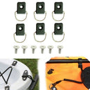 6PC Canoe Kayak D Rings Fitting Outfitting Fishing Rigging Bungee Kit Acces