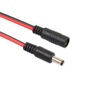 Male to Female DC5.5x2.1mm Power Supply Plug Extension Cord Cable Wire