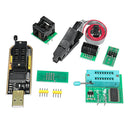 4Pcs/Set CH341A 24 25 EEPROM BIOS USB Programmer Burner Chip Clips SOIC8 Adapter