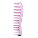 Electroplating Hairdressing Comb Hair Brush Large Wide Tooth Combs (Pink) A